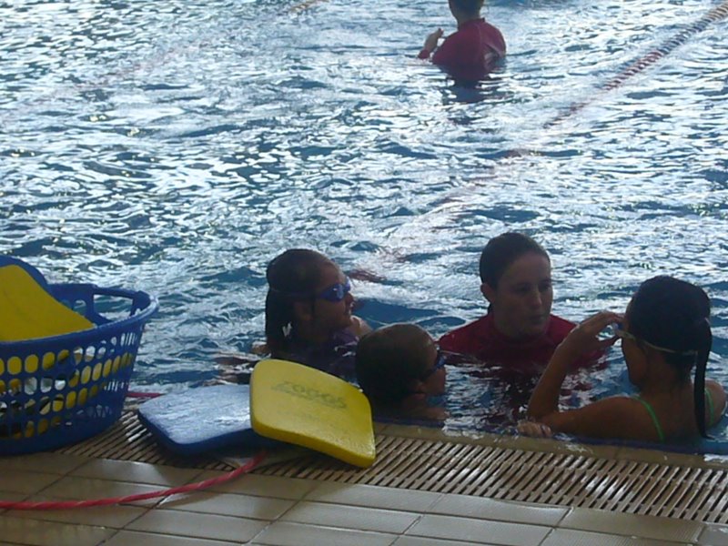 Amy - swimming lesson